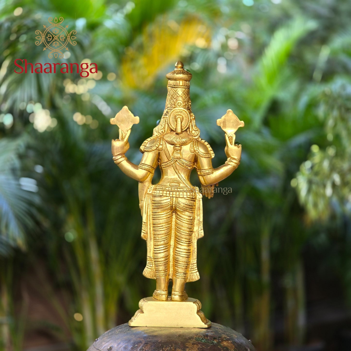 18 Inches Brass Tirumala Venkateshwara Swamy Idol - Balaji