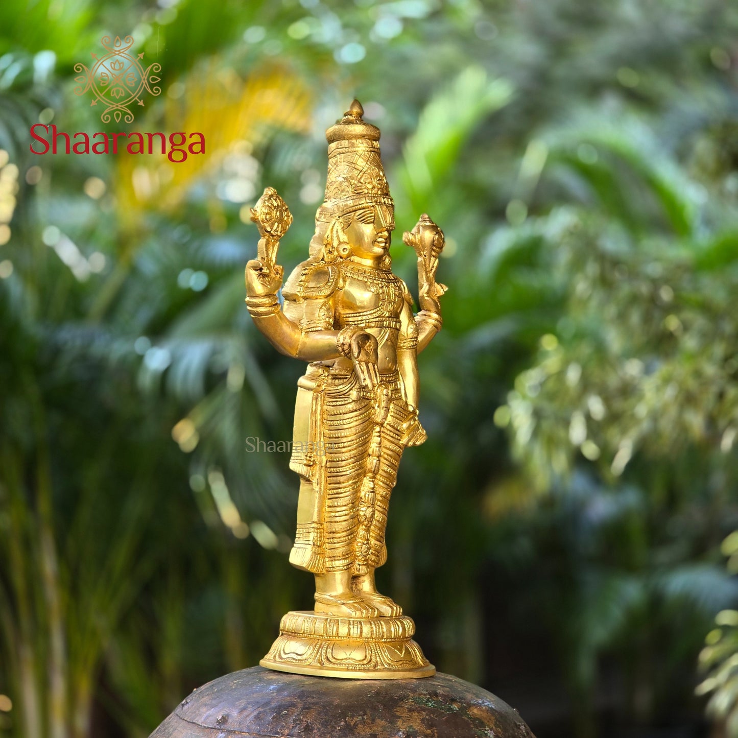 18 Inches Brass Tirumala Venkateshwara Swamy Idol - Balaji