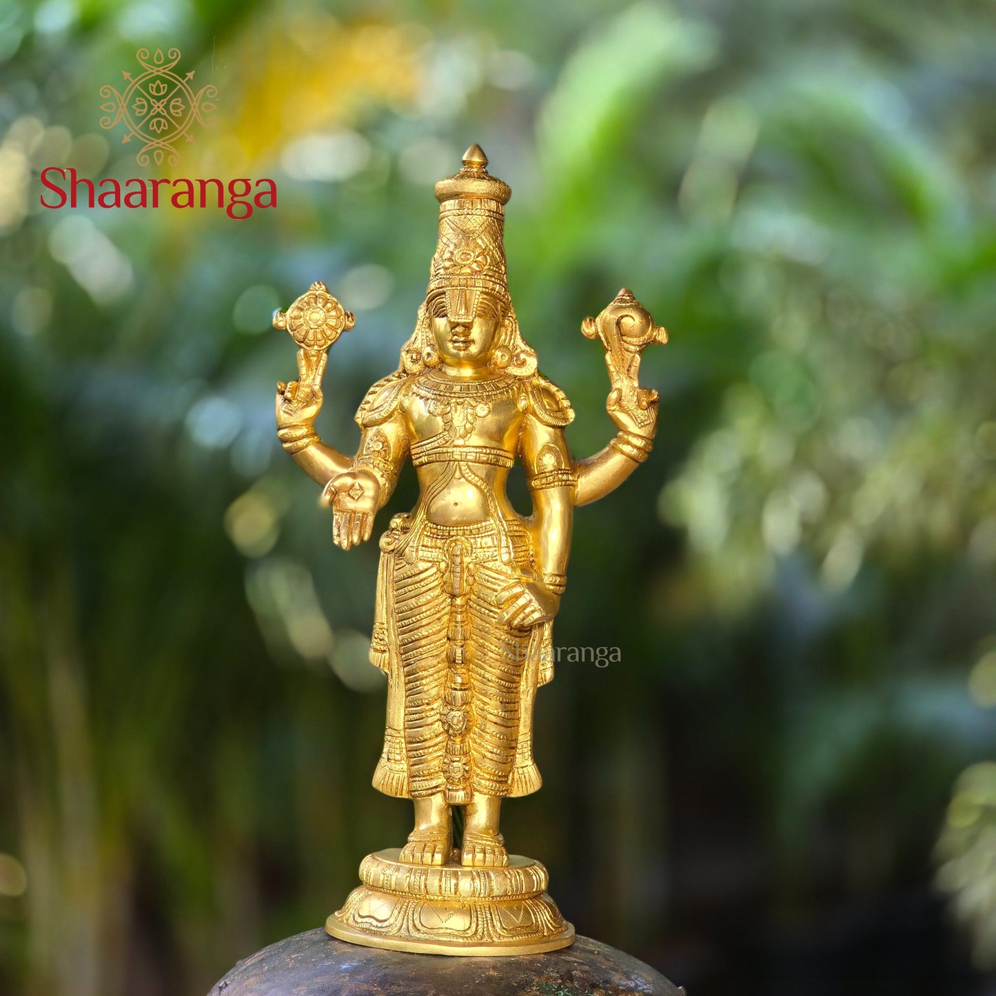 18 Inches Brass Tirumala Venkateshwara Swamy Idol - Balaji