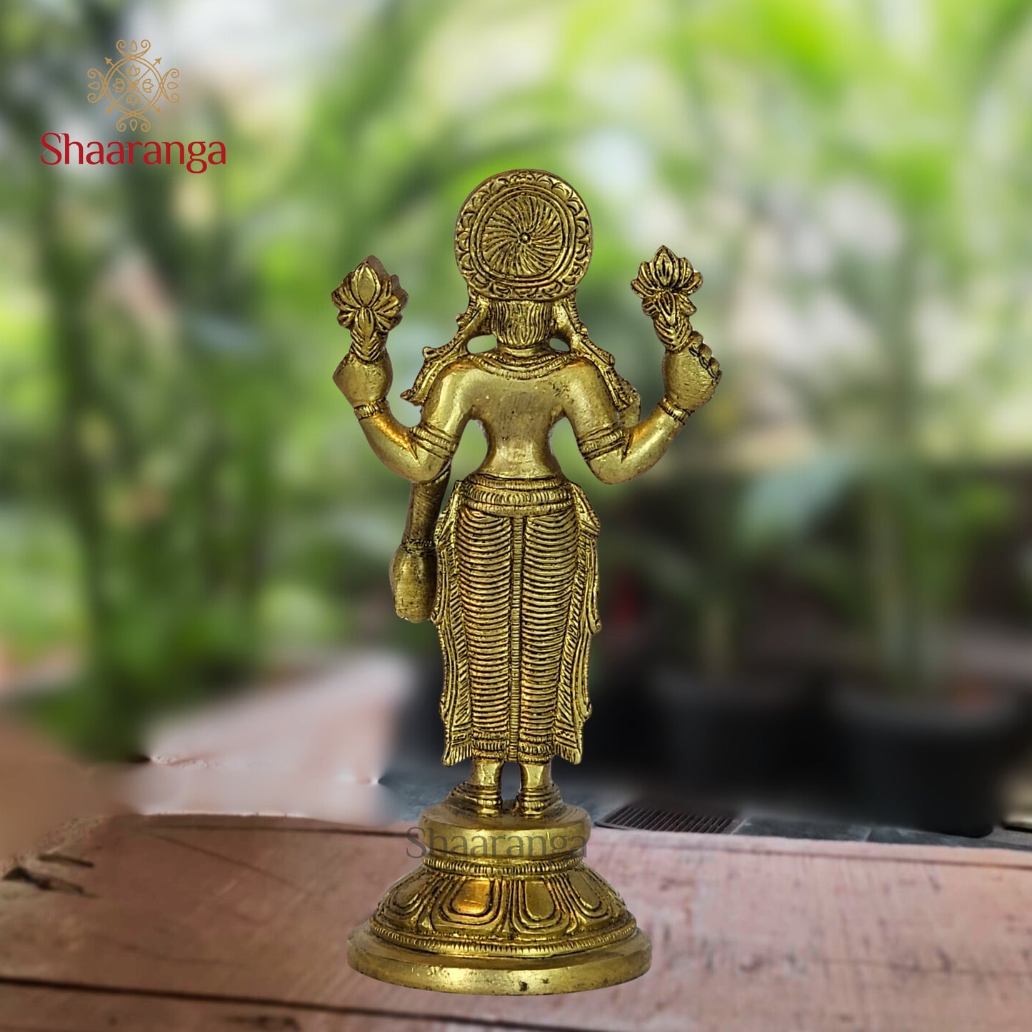 8.5 Inches Brass Lakshmi Standing
