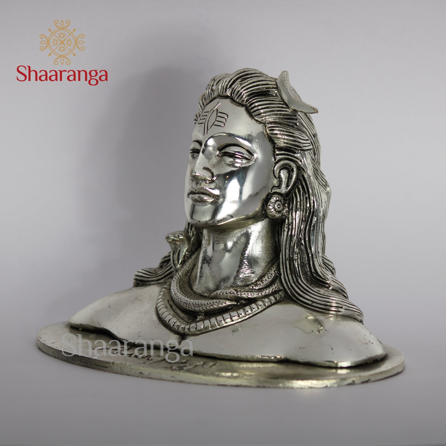 5 Inches Brass Shiva Adi Yogi Statue - Handcrafted Meditation Idol