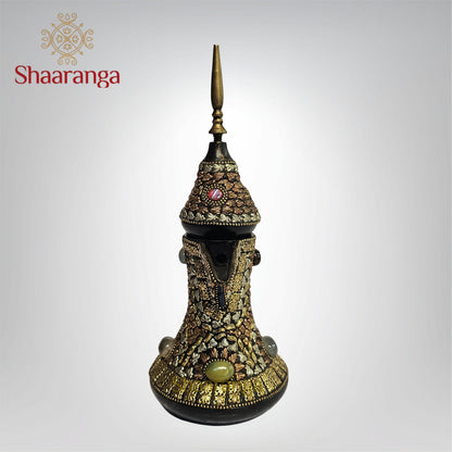 10 Inches Copper Surani with Brass Fitting