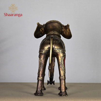 10 Inches Brass Elephant