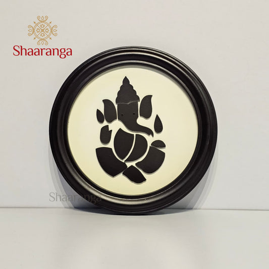 Ganesha Round Panel