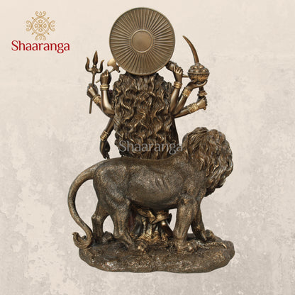 11 Inches Polyresin Durga Devi