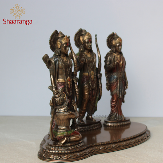 8 Inches Polyresin Ram Darbar Set