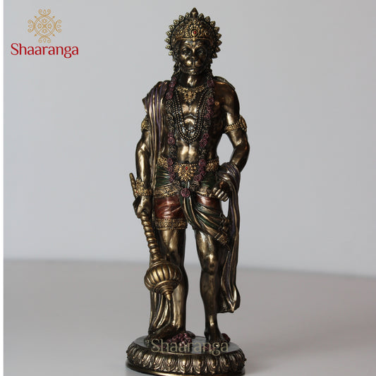 10 Inches Polyresin  Hanuman Standing