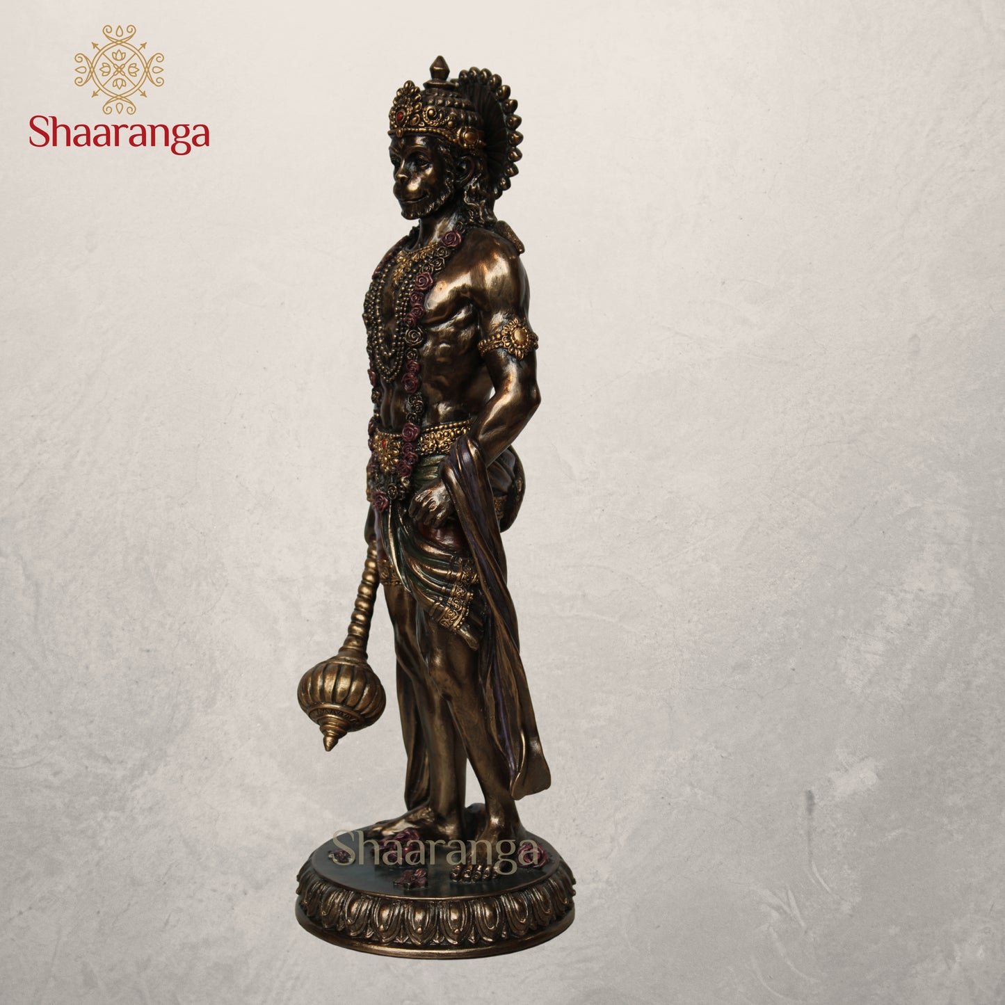 10 Inches Polyresin  Hanuman Standing
