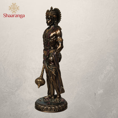 10 Inches Polyresin  Hanuman Standing