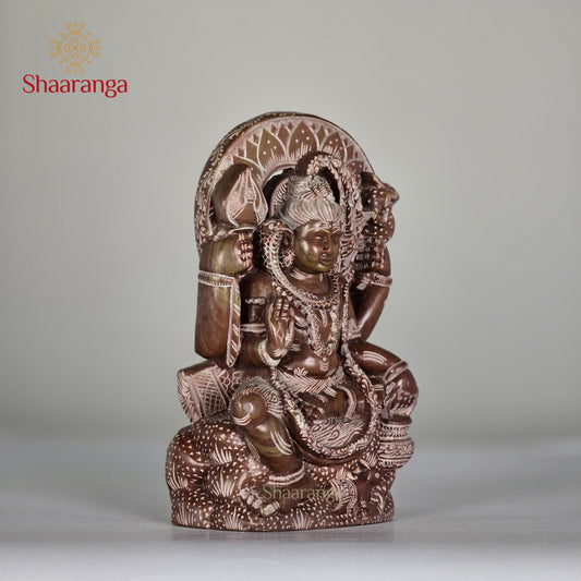 6.5 Inches Stone Shiva Soft Stone
