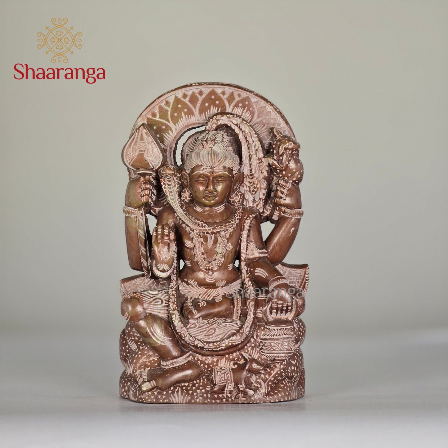 6.5 Inches Stone Shiva Soft Stone