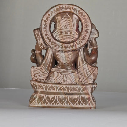 6 Inches Stone Saraswathi Soft Stone