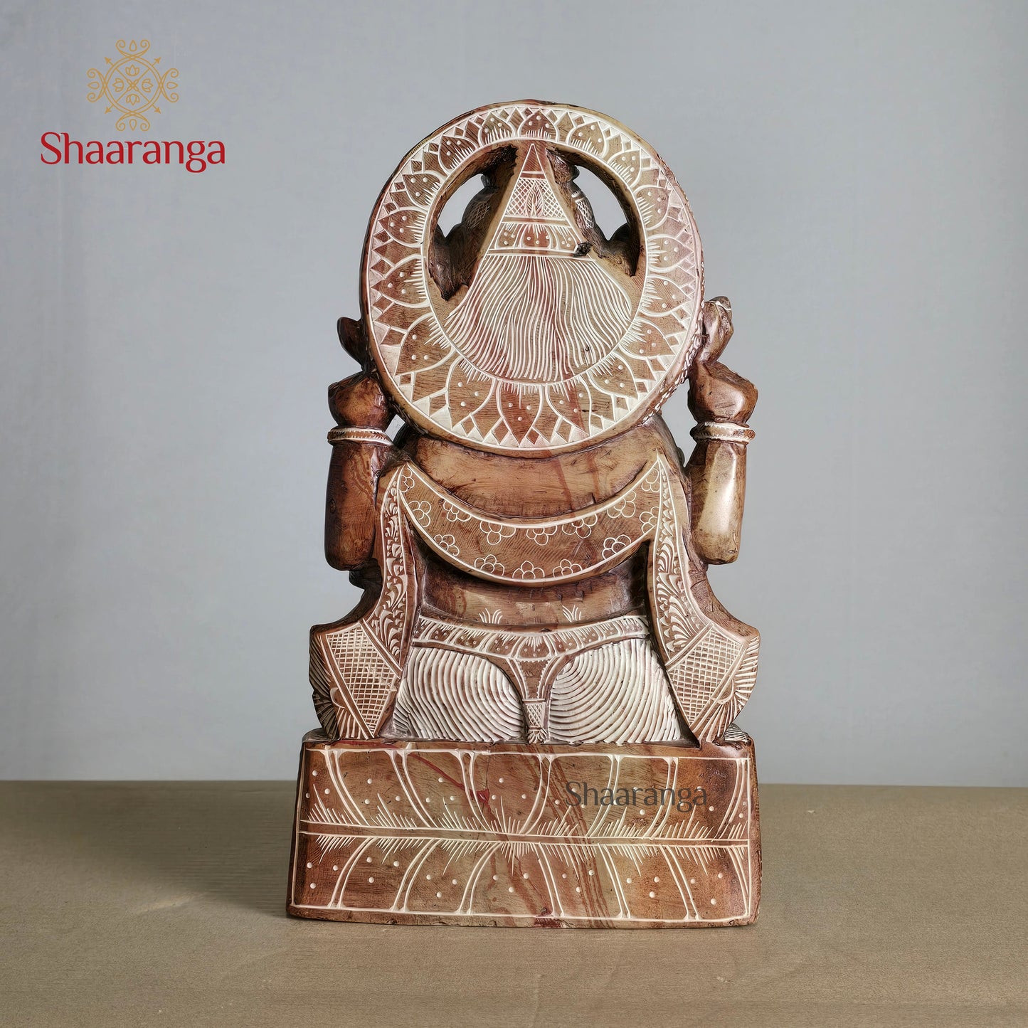 13 Inches Stone Ganesh