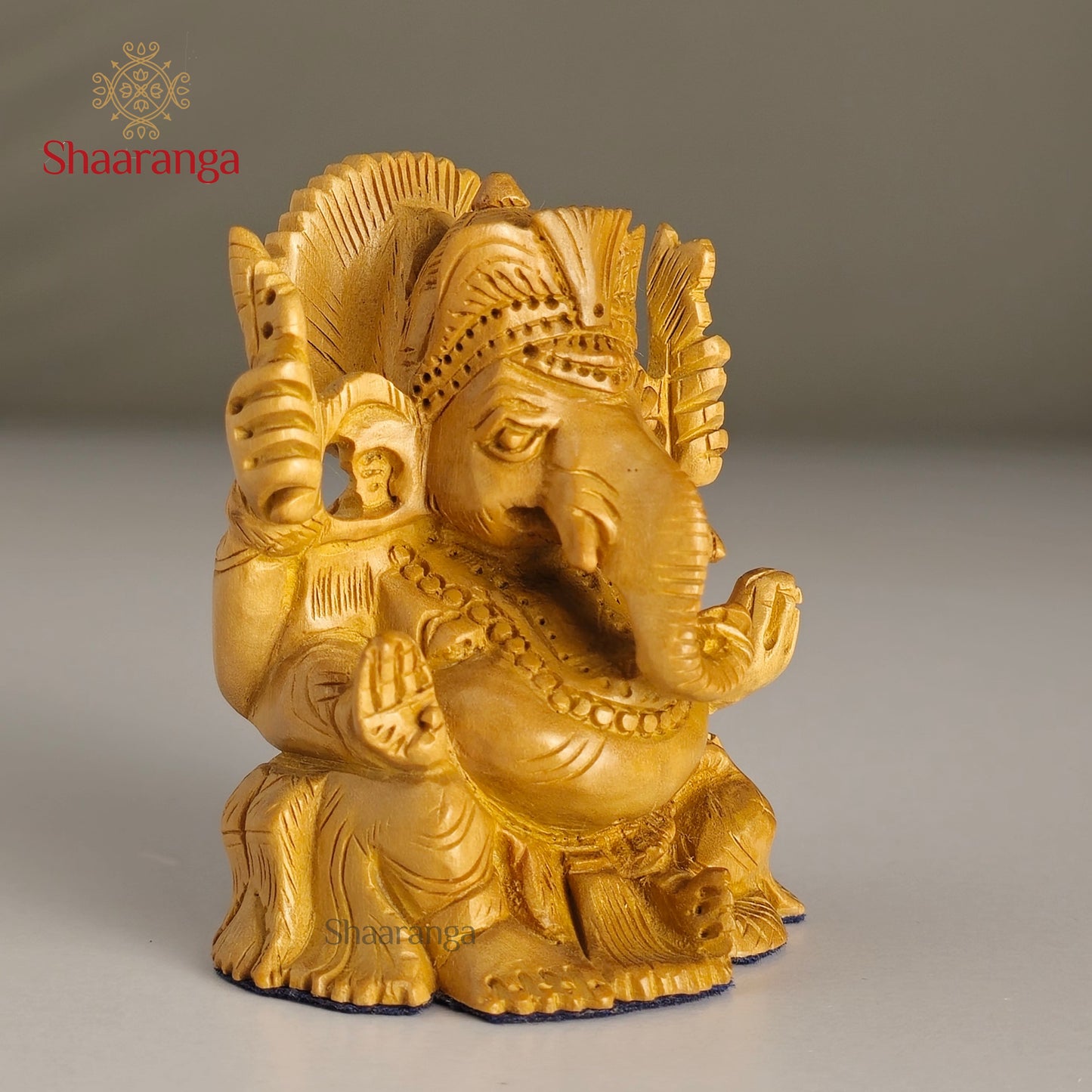 2.5 Inches Sandalwood Ganesh