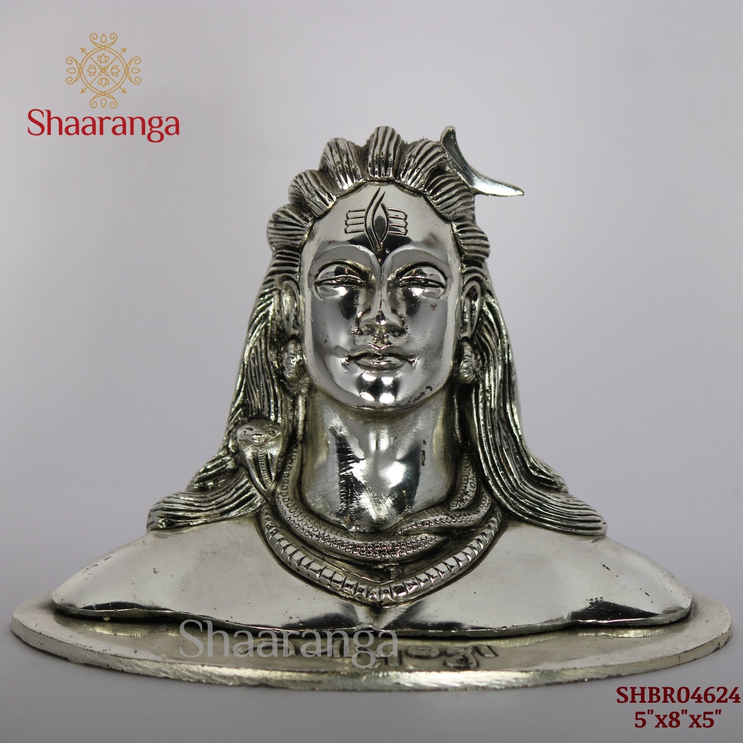 5 Inches Brass Shiva Adi Yogi Statue - Handcrafted Meditation Idol