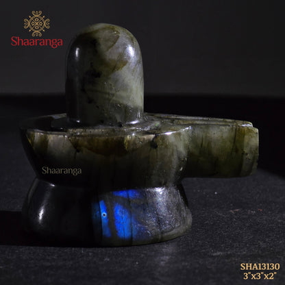3 Inches Semi Precious Stone Shivling