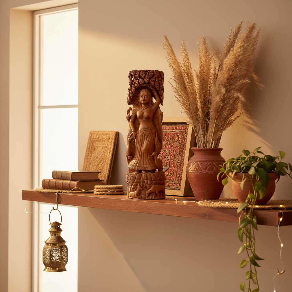 Bohemian Shelf Decor